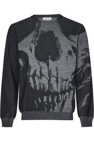 Alexander McQueen Heren, Truien, Zwart, Maat: S Wol