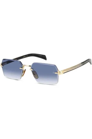 DB EYEWEAR BY DAVID BECKHAM Heren, Accessoires, Geel, Maat: 56 MM