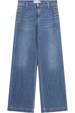Please Dames, Jeans, Blauw, Maat: XS Denim