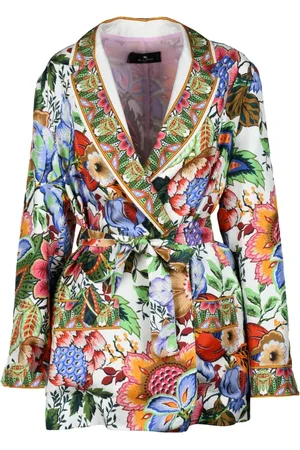 Etro Dames, Jassen, Veelkleurig, Maat: XS Zijde