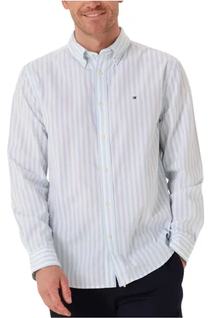 Tommy Hilfiger Heren, Overhemden, Blauw, Maat: 2XL