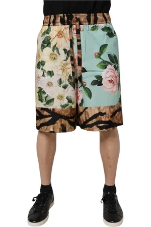 Dolce & Gabbana Heren, Korte broeken, Veelkleurig, Maat: M Katoen