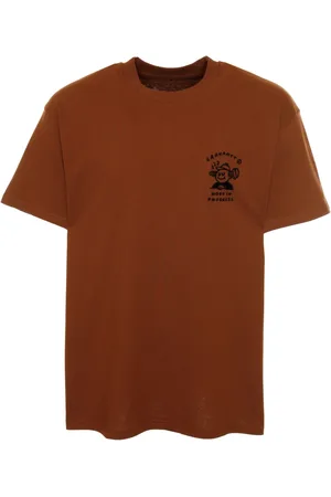 Carhartt Heren, Tops, Bruin, Maat: M Katoen