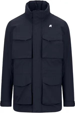 K-Way Heren, Jassen, Blauw, Maat: S Nylon