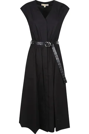 Michael Kors Dames, Jurken, Zwart, Maat: L