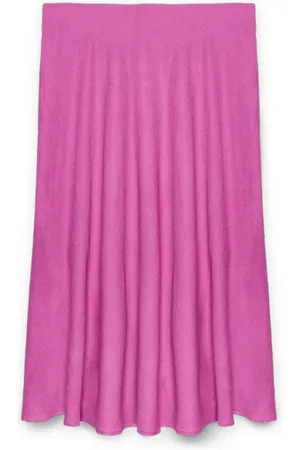 Fiorella rubino Dames, Rokken, Roze, Maat: M Linnen