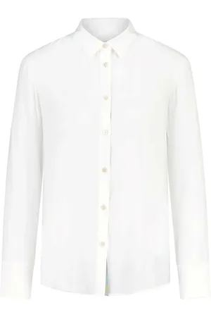 Paul Smith Dames, Blouses & Shirts, Wit, Maat: 3XS Zijde