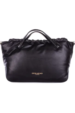 ERMANNO SCERVINO Dames, Tassen, Zwart, Maat: ONE Size Leer