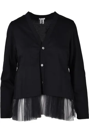 Comme des Garçons Dames, Truien, Zwart, Maat: S Katoen