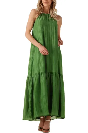 Liu Jo Dames, Jurken, Groen, Maat: 3XS Denim
