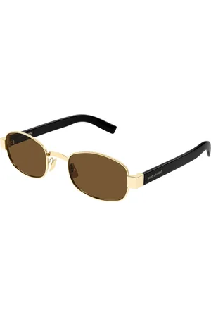 Saint Laurent Unisex, Accessoires, Geel, Maat: 53 MM
