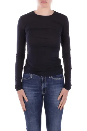 Max Mara Dames, Tops, Blauw, Maat: L Polyamide