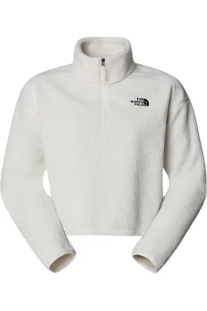 The North Face Dames, Sweatshirts & Hoodies, Wit, Maat: XL Fleece