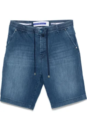 Jacob Cohen Heren, Korte broeken, Blauw, Maat: W40 Denim