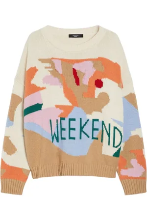 Max Mara Dames, Truien, Veelkleurig, Maat: XS Katoen