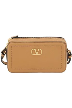 VALENTINO GARAVANI Dames, Tassen, Bruin, Maat: ONE Size Leer