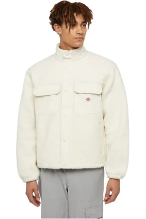 Dickies Heren, Sweatshirts & Hoodies, Wit, Maat: S Fleece