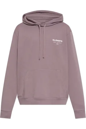 AllSaints Heren, Sweatshirts & Hoodies, Paars, Maat: L Katoen