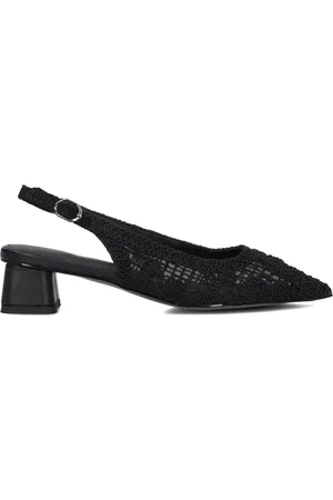 Stefano Lauran Dames, Schoenen, Zwart, Maat: 41 EU Linnen