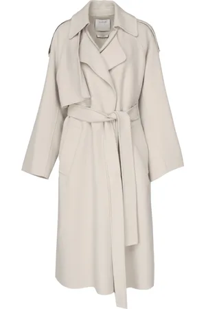 Sportmax Dames, Mantels, Grijs, Maat: 2XS
