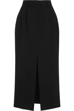 Dolce & Gabbana Dames, Rokken, Zwart, Maat: XS Wol