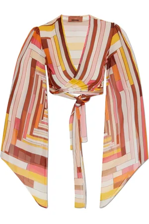 Missoni Dames, Blouses & Shirts, Veelkleurig, Maat: S Zijde