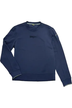 Blauer Heren, Sweatshirts & Hoodies, Blauw, Maat: S Katoen