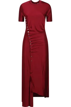 Paco rabanne Dames, Jurken, Rood, Maat: XS