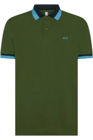 sun68 Heren, Tops, Groen, Maat: L