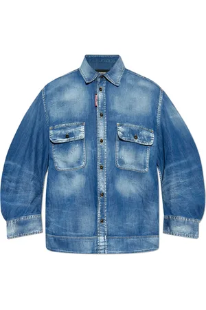 Dsquared2 Dames, Jassen, Blauw, Maat: XS