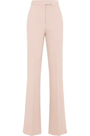 Max Mara Dames, Broeken, Roze, Maat: XS Viscose