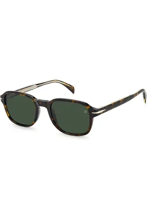 DB EYEWEAR BY DAVID BECKHAM Unisex, Accessoires, Bruin, Maat: 51 MM Leer