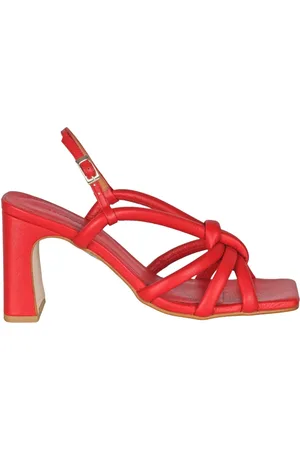Angel alarcon Dames, Schoenen, Rood, Maat: 40 EU Leer
