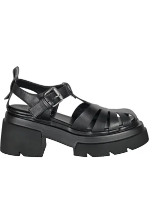 Elena Iachi Dames, Schoenen, Zwart, Maat: 36 EU Leer
