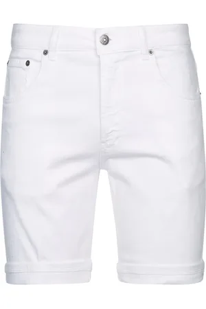 Dondup Heren, Korte broeken, Wit, Maat: W36 Denim