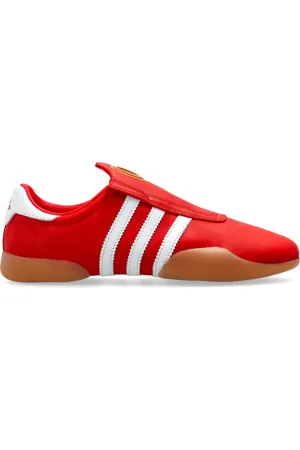 adidas Dames, Schoenen, Rood, Maat: 39 1/2 EU Leer
