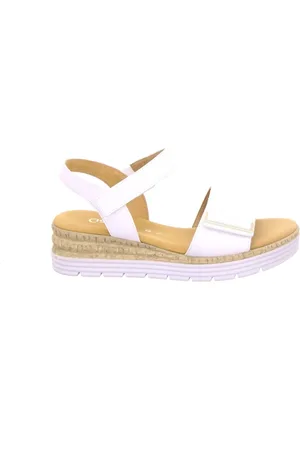 Gabor Dames, Schoenen, Wit, Maat: 37 1/2 EU Leer