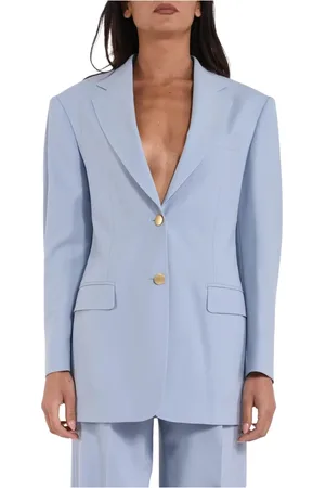 TAGLIATORE Dames, Jassen, Blauw, Maat: L Wol