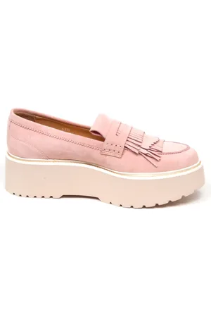 Hogan Dames, Schoenen, Roze, Maat: 37 1/2 EU Suède
