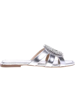 BALDININI Dames, Schoenen, Grijs, Maat: 38 EU Leer