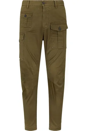 Dsquared2 Heren, Broeken, Groen, Maat: L Katoen