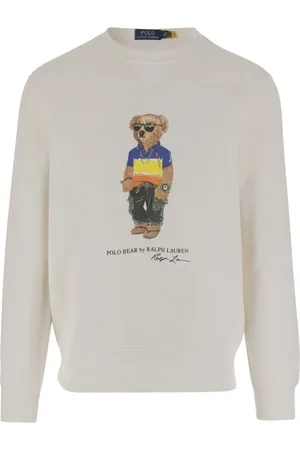 Ralph Lauren Heren, Sweatshirts & Hoodies, Wit, Maat: XL Katoen