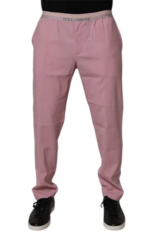Dolce & Gabbana Heren, Broeken, Roze, Maat: M Katoen