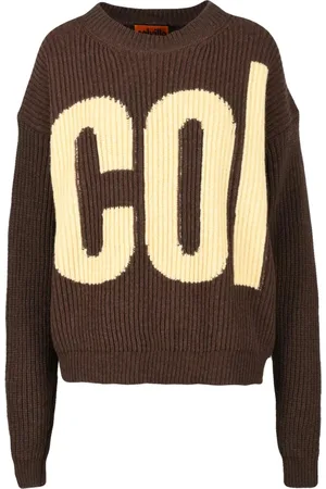 Colville Dames, Truien, Bruin, Maat: S Wol