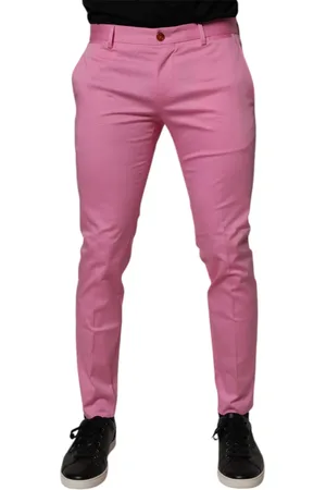 Dolce & Gabbana Heren, Broeken, Roze, Maat: M Katoen