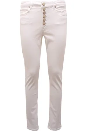 Dondup Dames, Broeken, Wit, Maat: W30