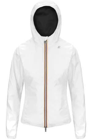 K-Way Dames, Jassen, Wit, Maat: S Nylon