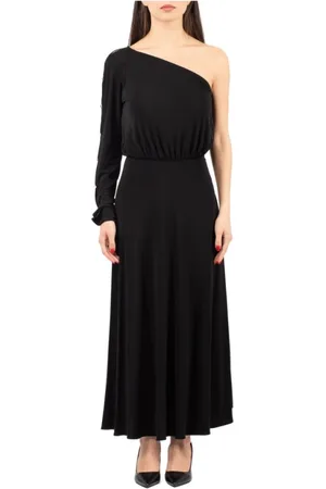 Elisabetta Franchi Dames, Jurken, Zwart, Maat: L