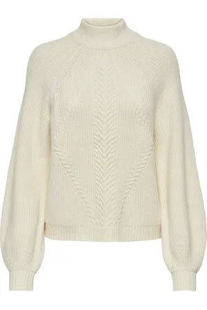 ONLY Dames, Truien, Wit, Maat: M Nylon