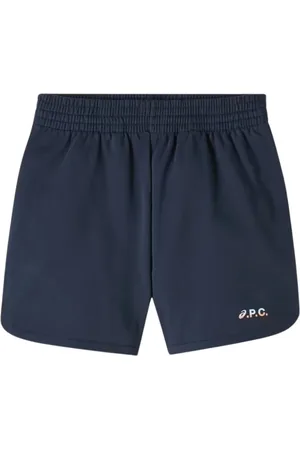 A.P.C. Heren, Korte broeken, Blauw, Maat: L Katoen
